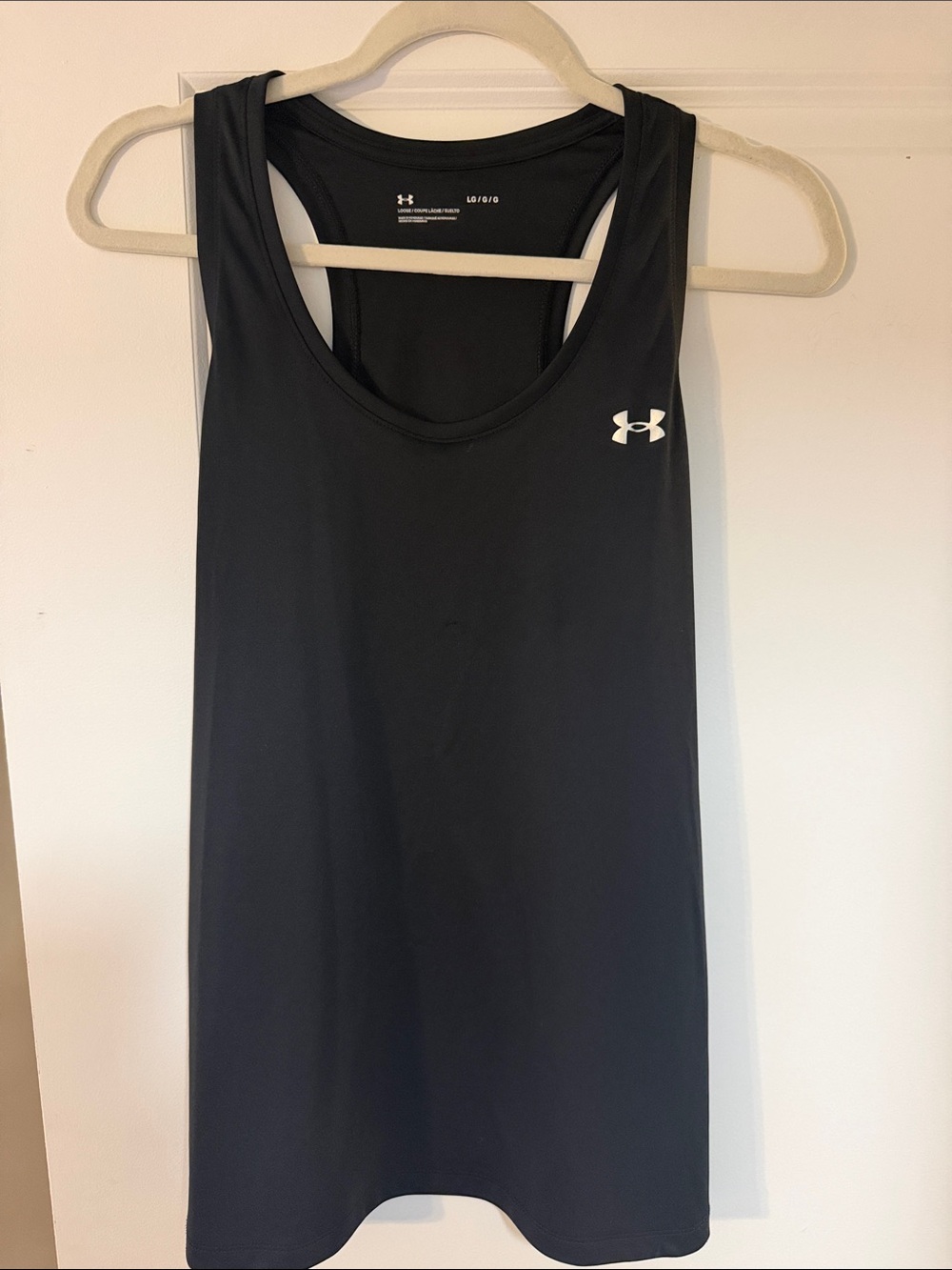 Under Armour Black Women’s Athletic Tank with Logo